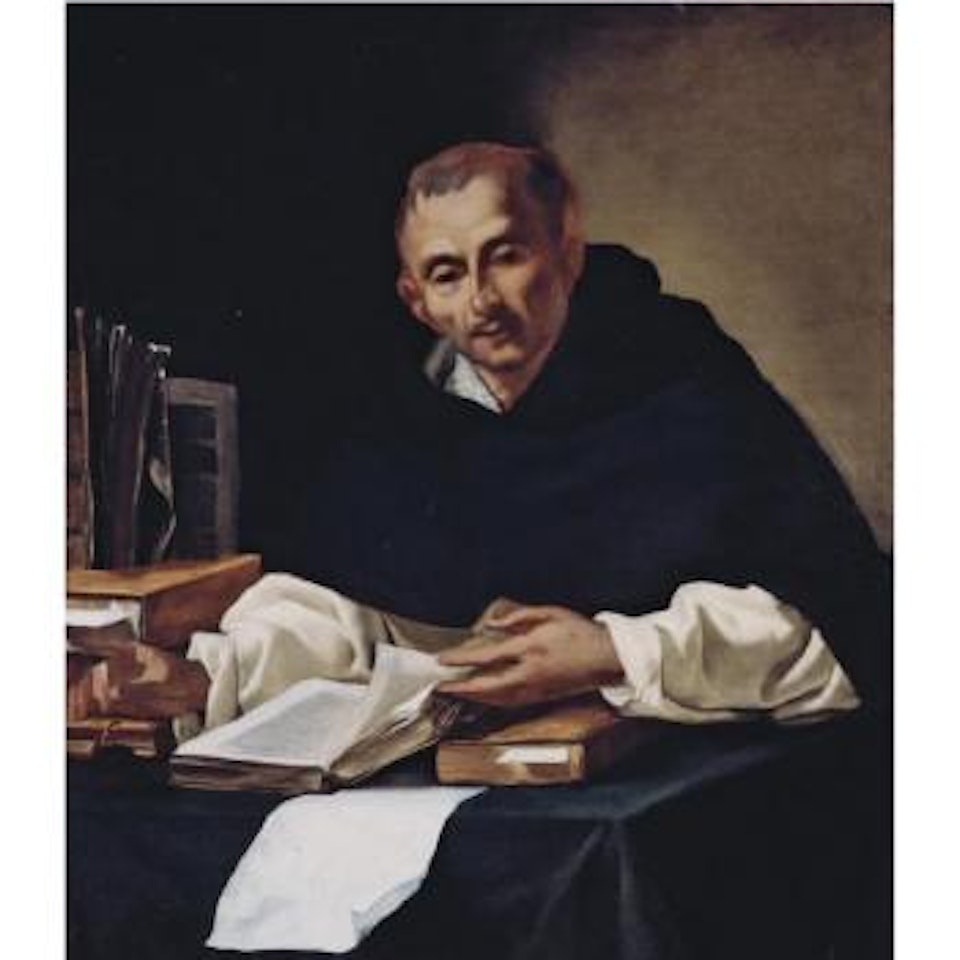 A Dominican Monk At His Writing Desk by BOLOGNESE SCHOOL