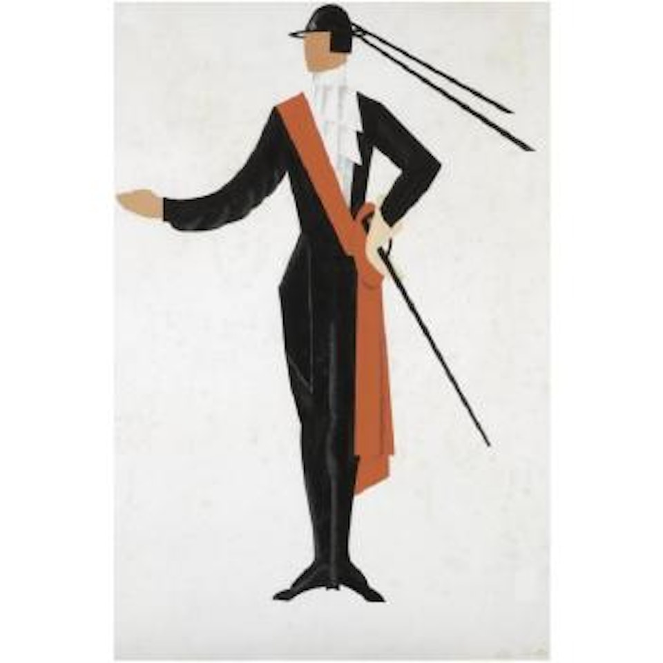Costume Design For A Production Of Don Juan by Alexandra Exter