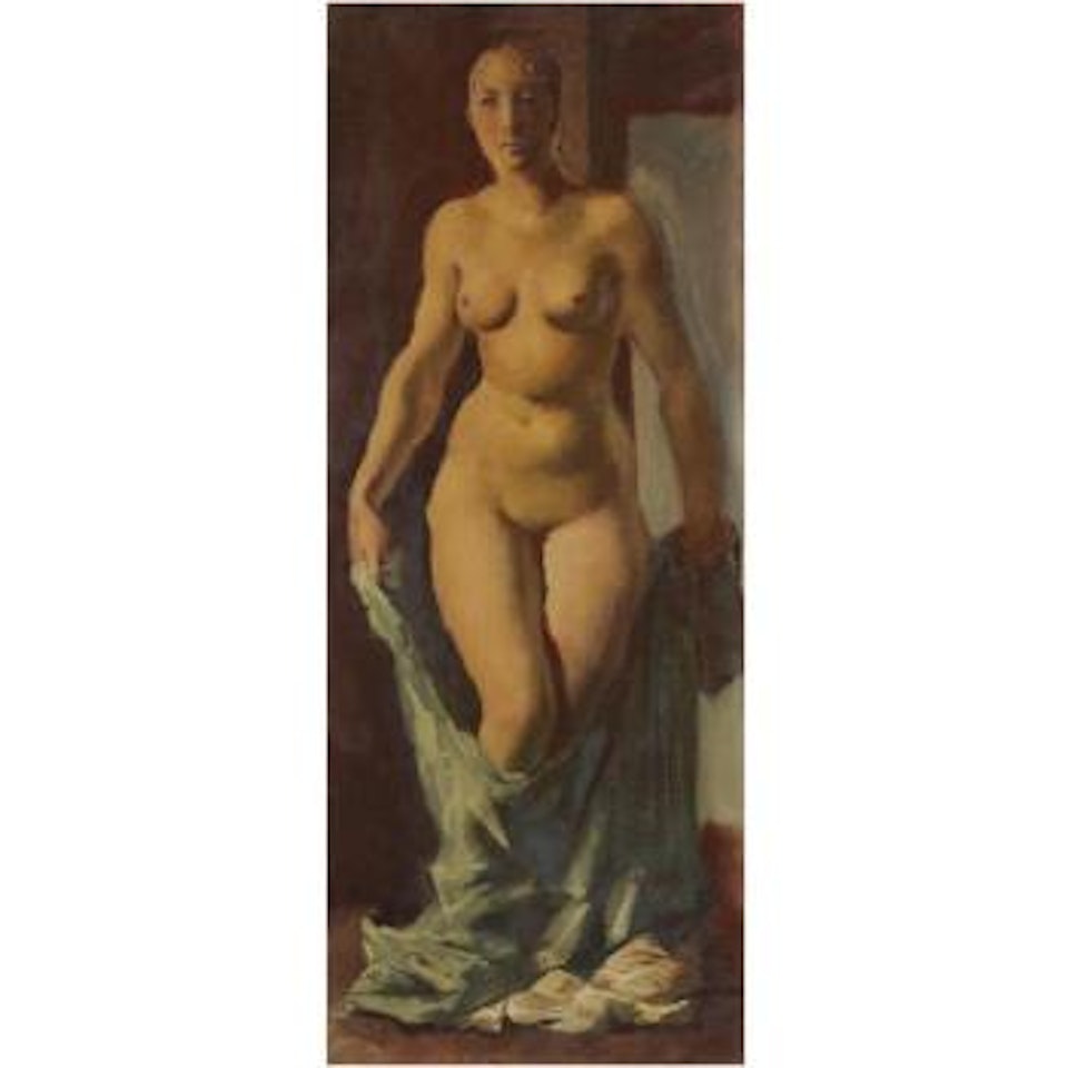Standing Nude by Alexander Evgenievich Yakovlev