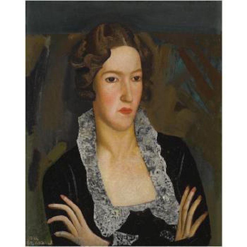 Portrait Of A Lady by Boris Grigoriev