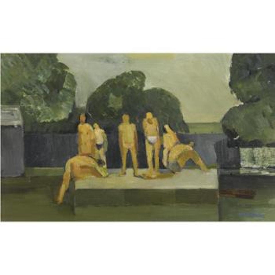 Bathers At Highgate by Keith Vaughan