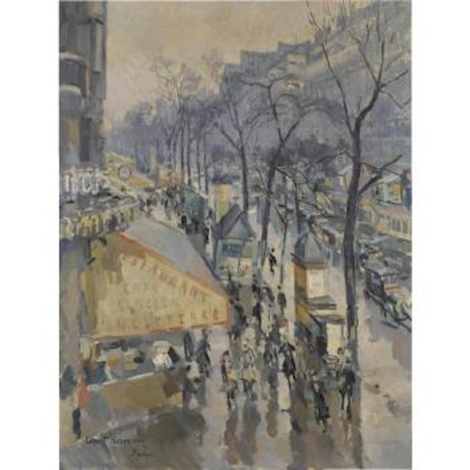 Cafe D'angleterre by Konstantin Alekseevich Korovin