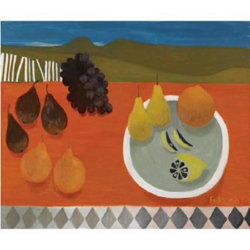 Red Still Life by Mary Fedden