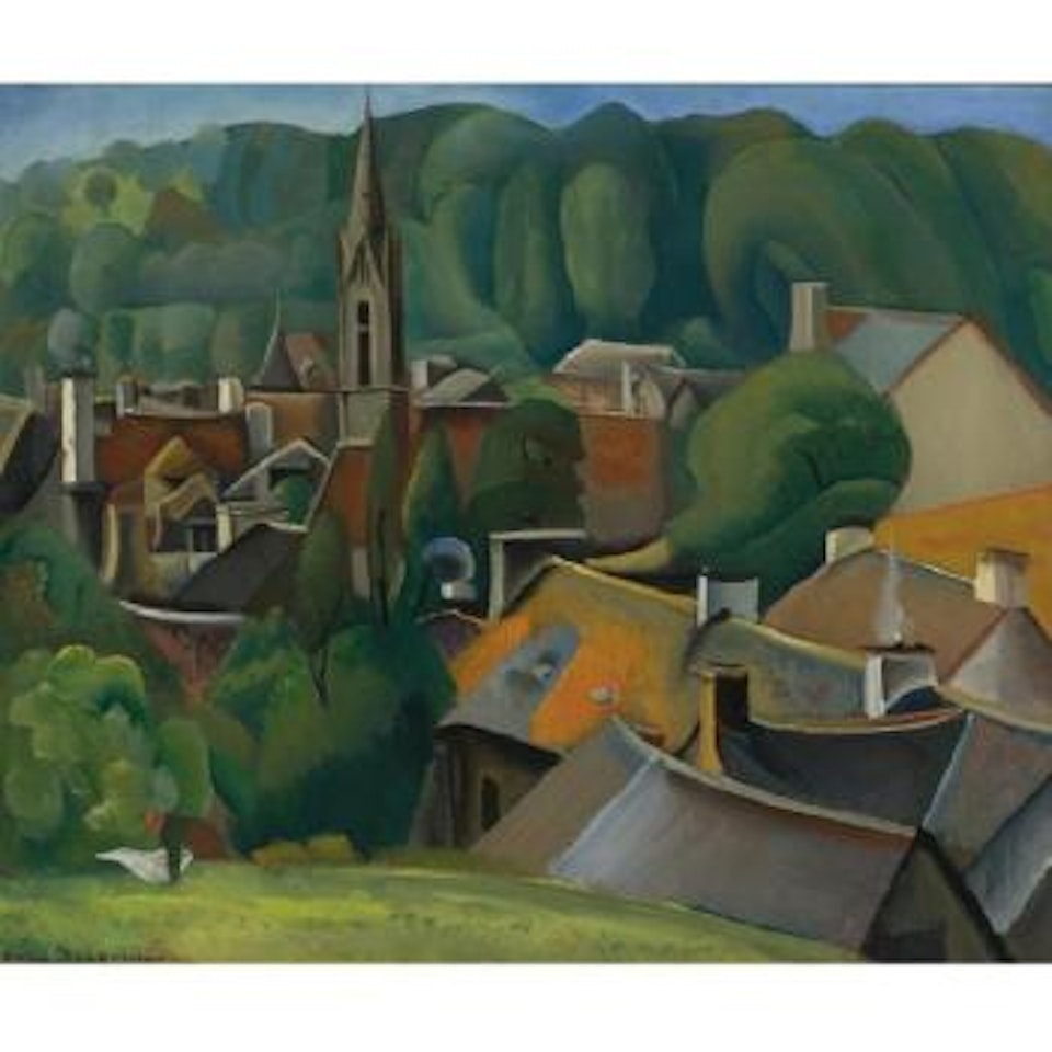 Pont-aven, Evening by Boris Grigoriev