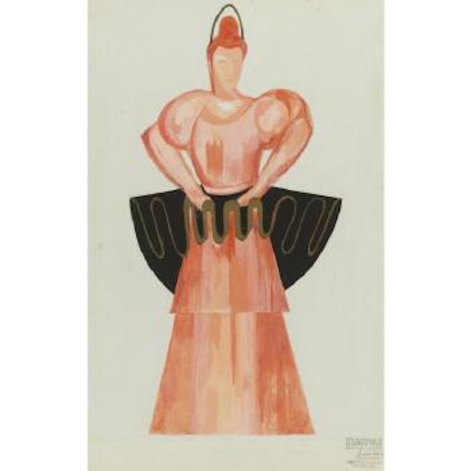 Costume Design For Faust by Alexandra Exter