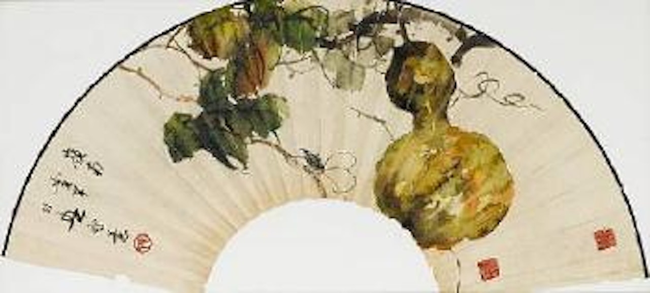 Lingzhi Fungus. Double Gourds by Huang Huanwu by Lengyue Tao