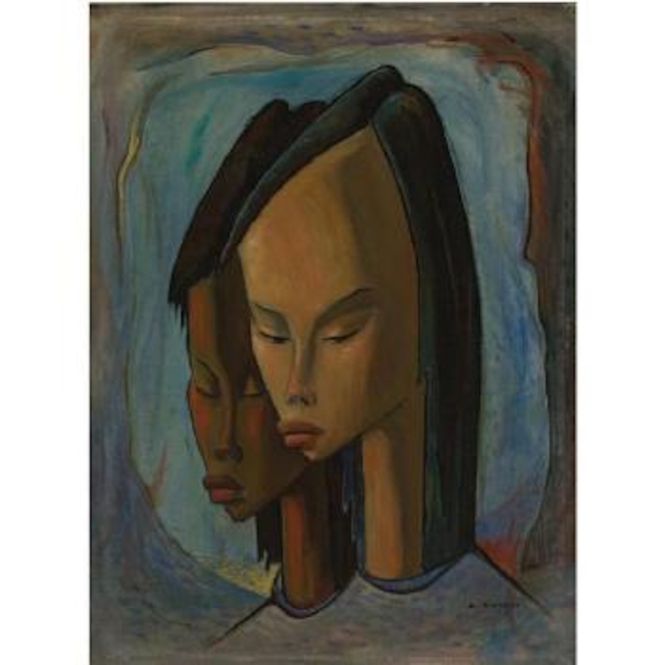 Two Girls by Angel Botello