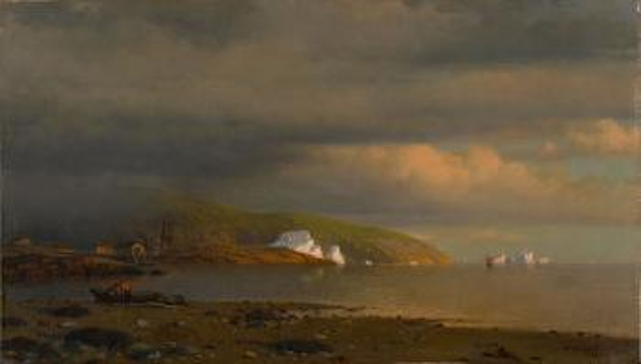Near Cape St. Johns, Coast of Labrador by William Bradford