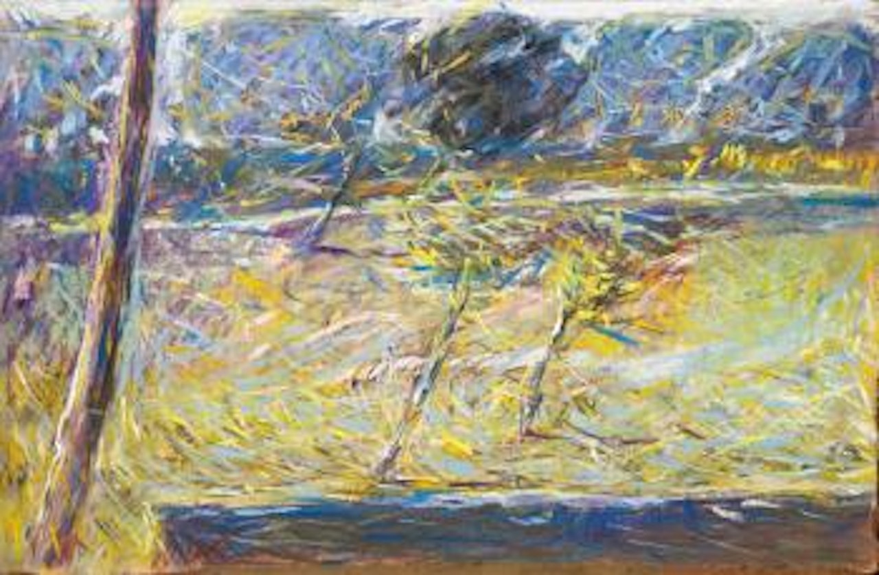 Alberi a Villa Borghese by Giacomo Balla