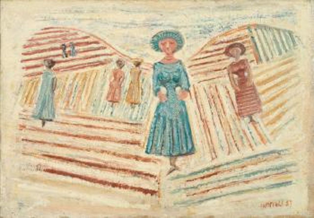 Donne nei campi by Massimo Campigli