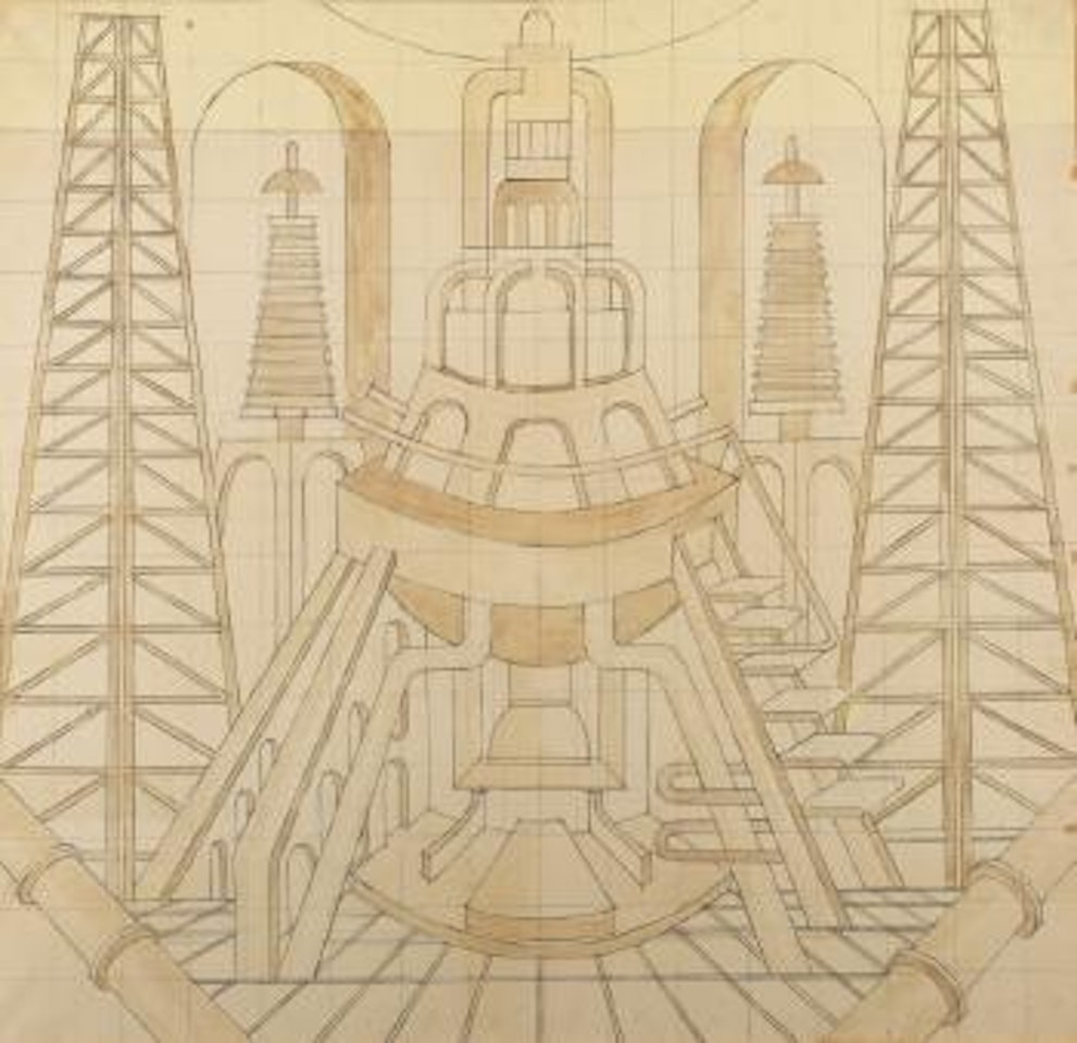 Centrale elettrica by Fortunato Depero
