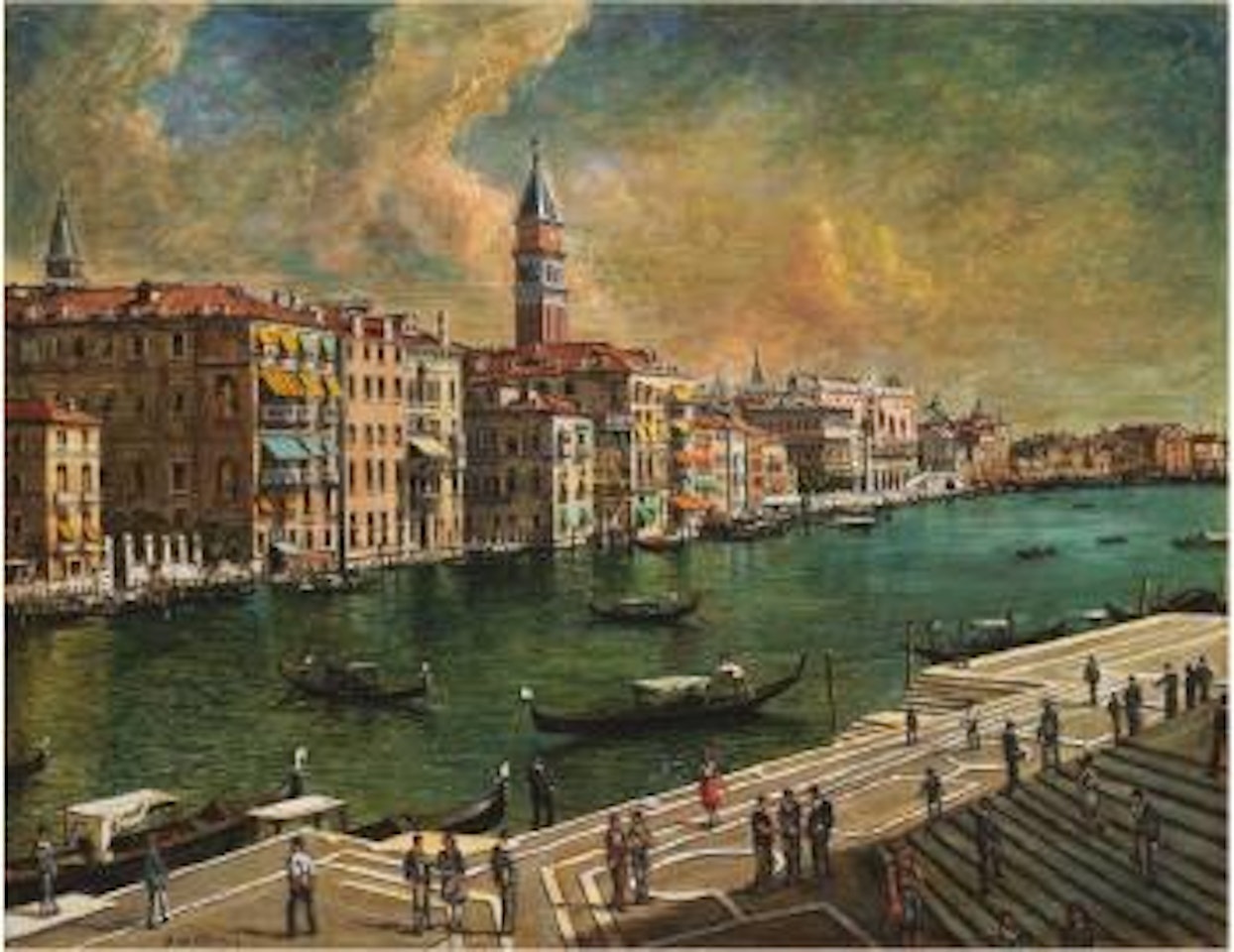 Venezia, Canal Grande by Giorgio de Chirico