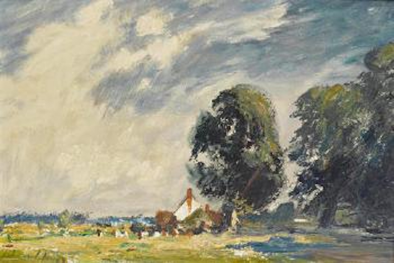 Norfolk landscape by Edward Seago