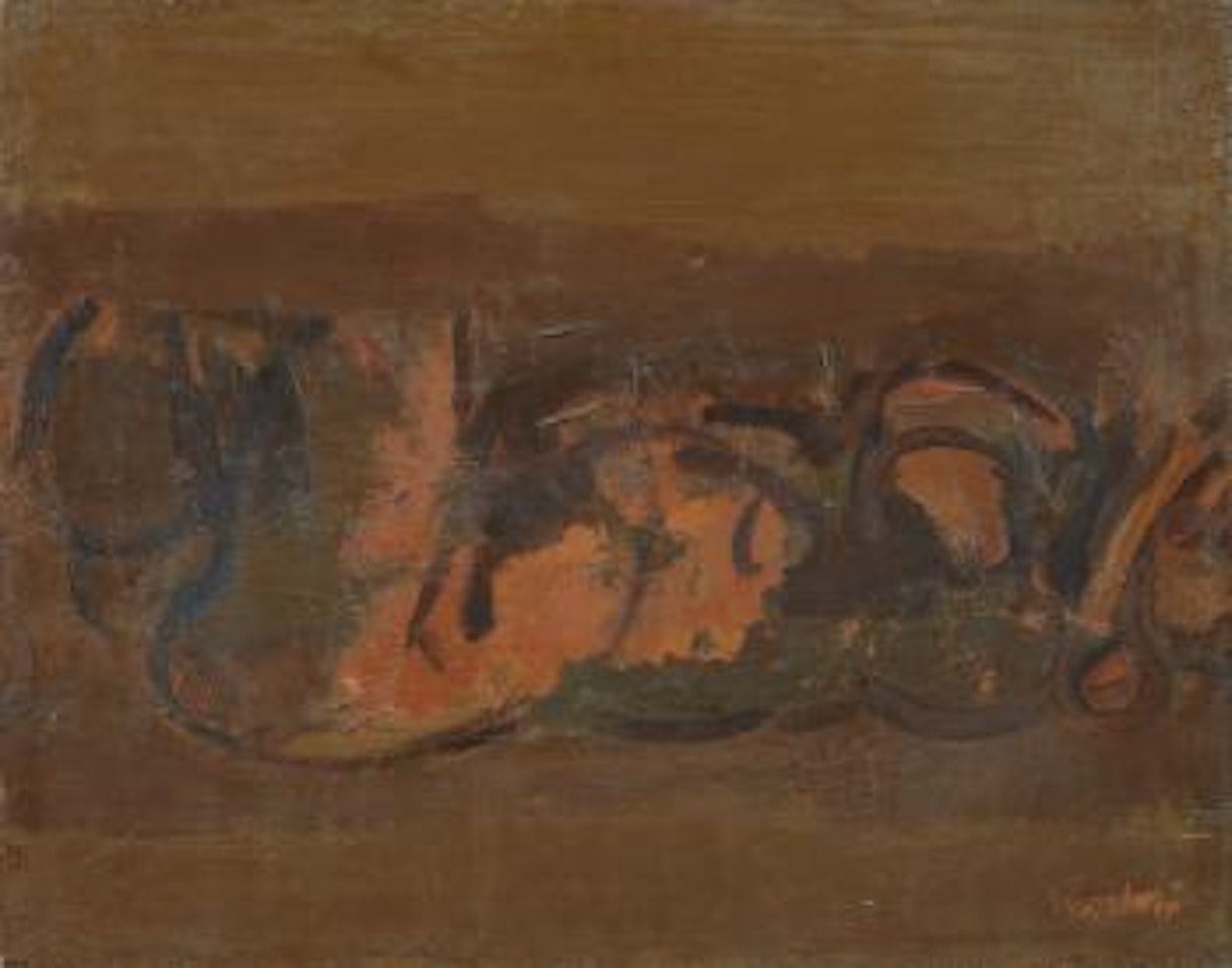 Studio di nudo by Ennio Morlotti