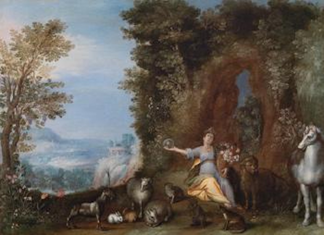 Ceres - an allegory of fertility by Adriaen van Stalbemt