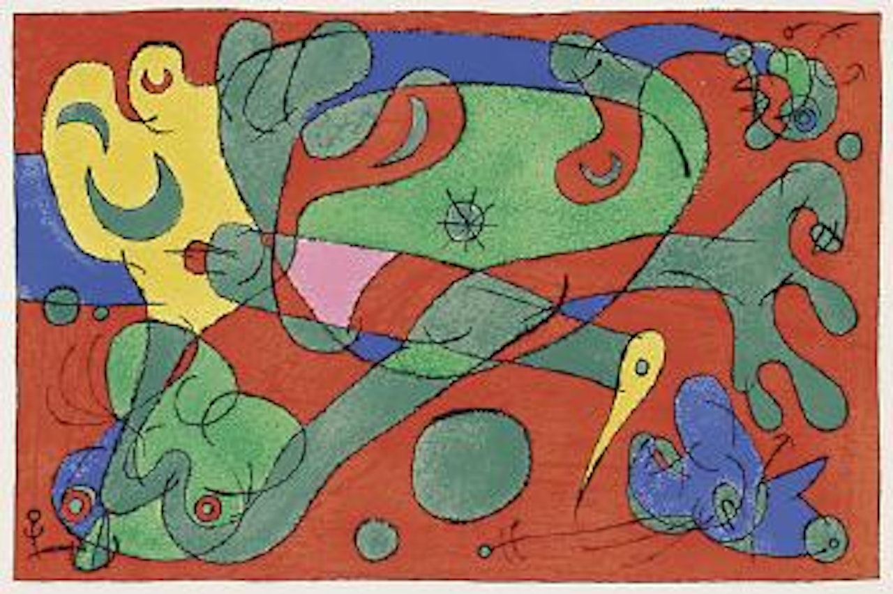 Composition. by Joan Miró