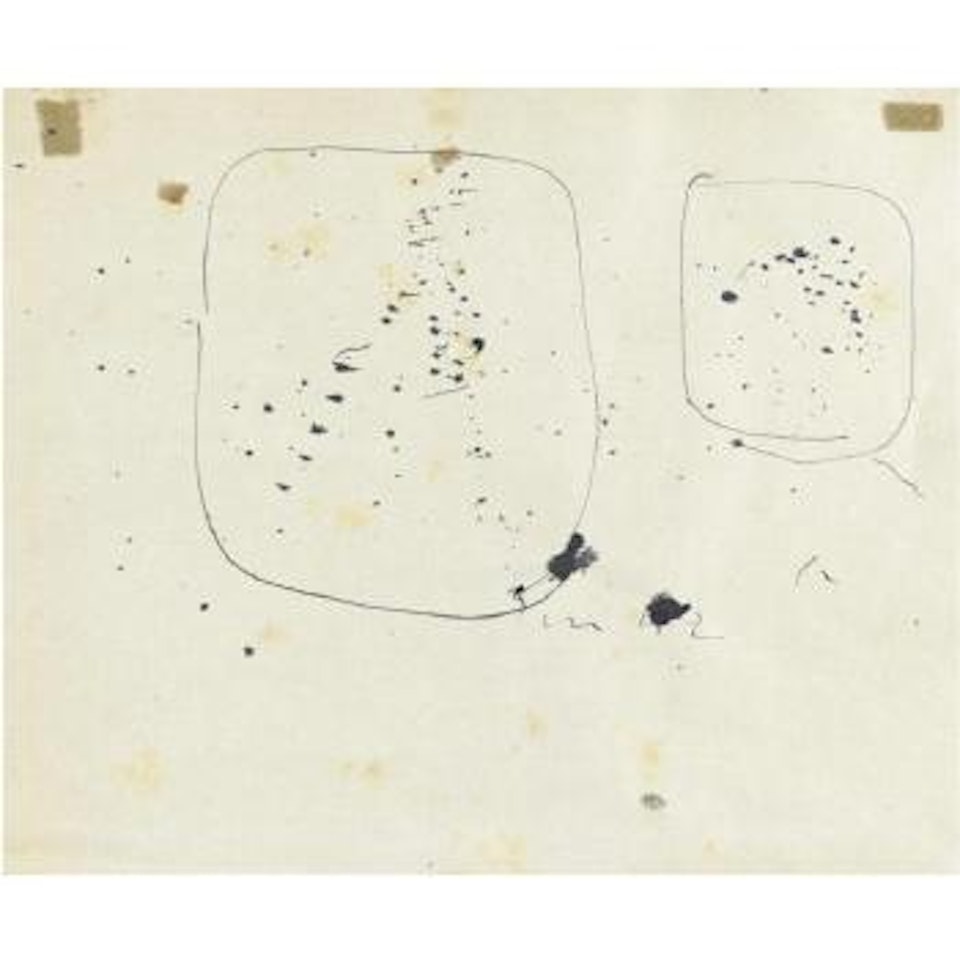 Due Studi by Lucio Fontana