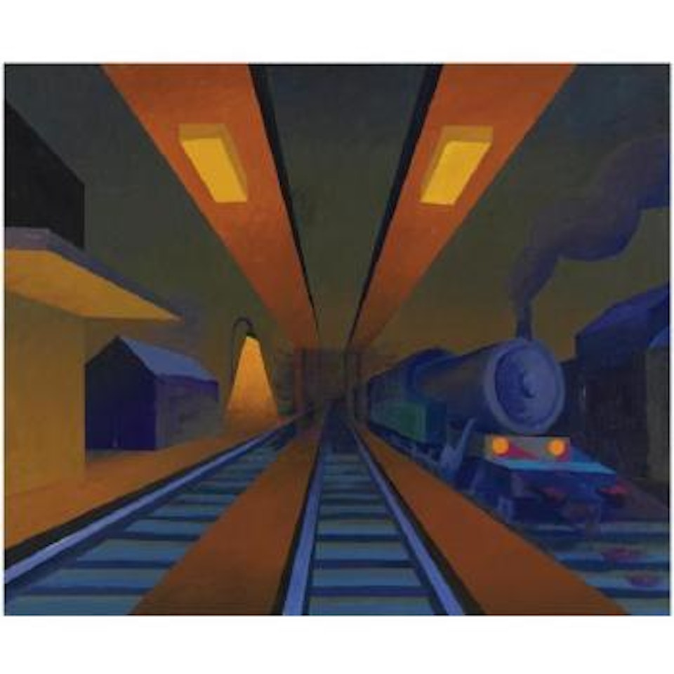 Stazione Fs Di Notte by Salvo