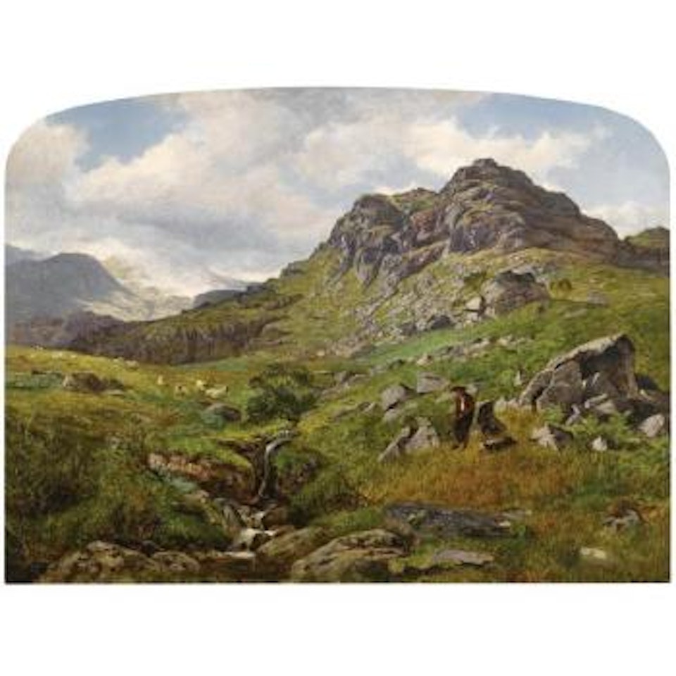 The Mountain's Top by Benjamin Williams Leader