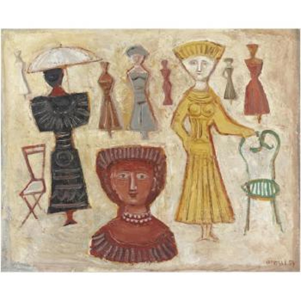 Promenade by Massimo Campigli
