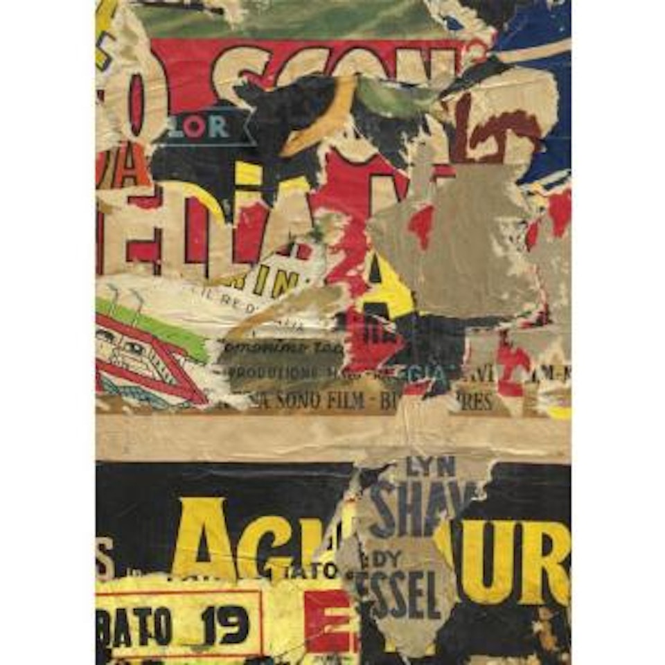 Sabato 19 by Mimmo Rotella