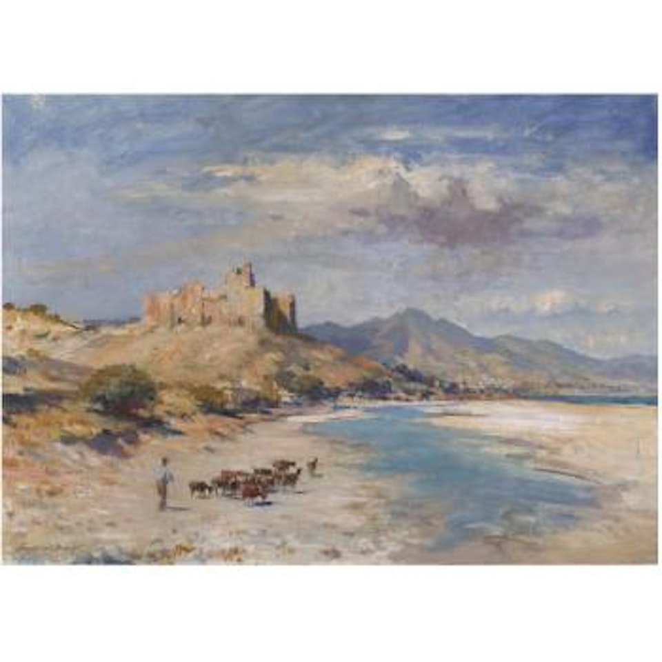 Ruined Castle, South Of Spain by Edward Seago