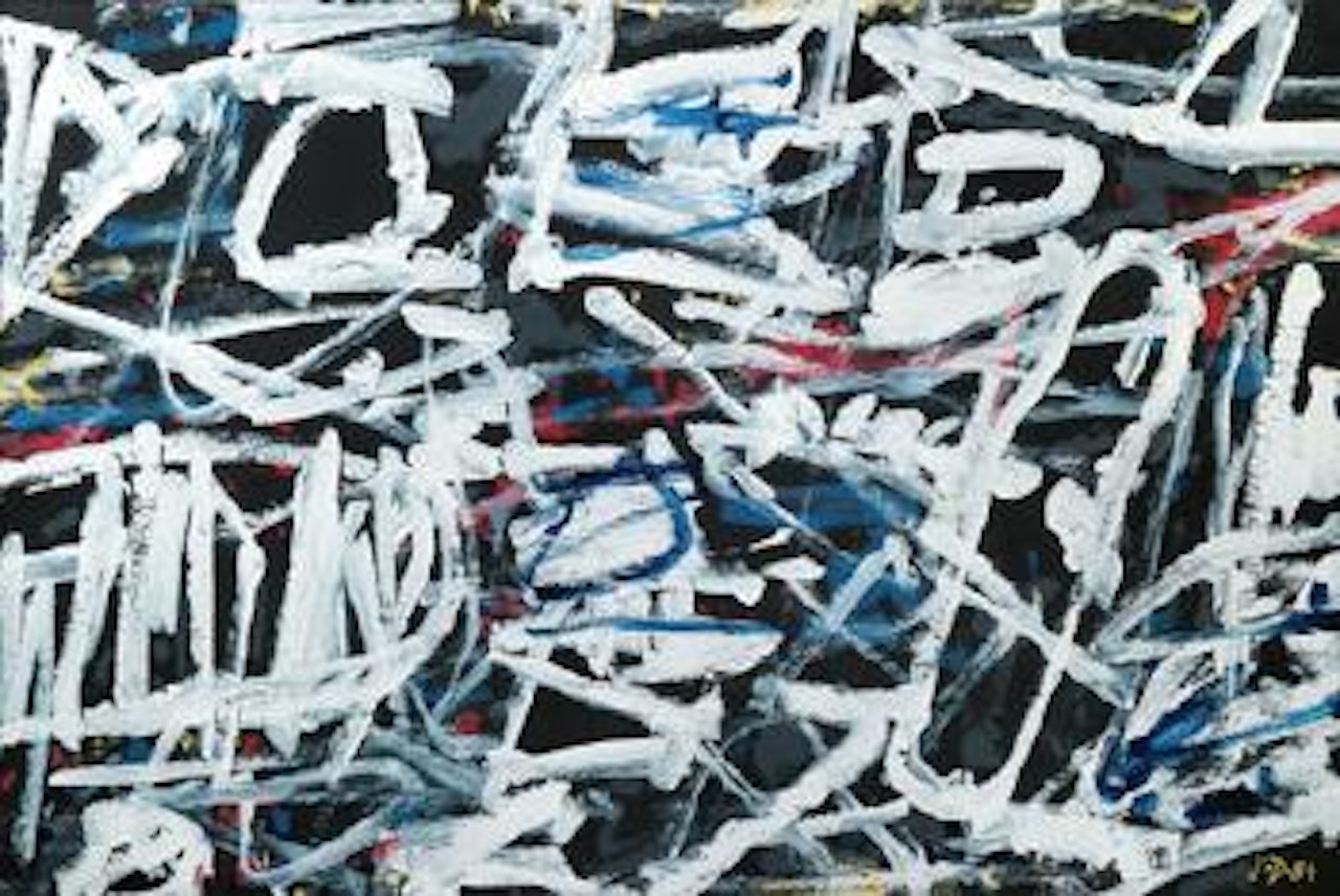 Mouvance Non-lieux H 101 by Jean Dubuffet