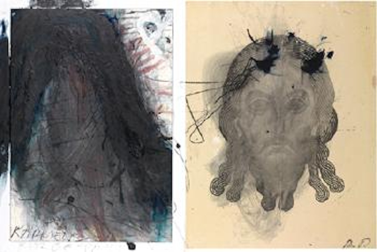 Image of Christ by Arnulf Rainer