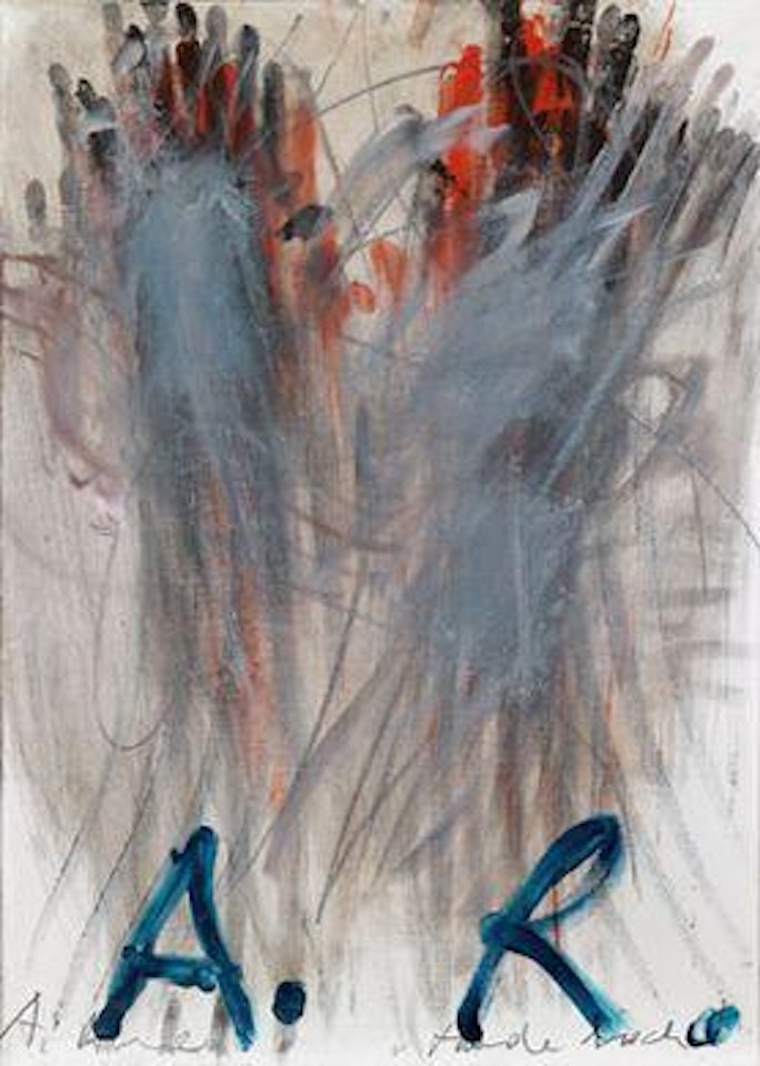 Hande hoch by Arnulf Rainer