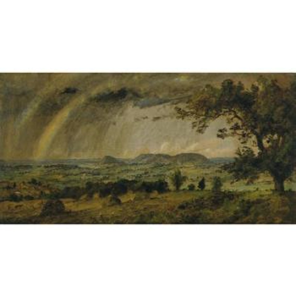 A Passing Shower Over Mts. Adam And Eve by Jasper Francis Cropsey