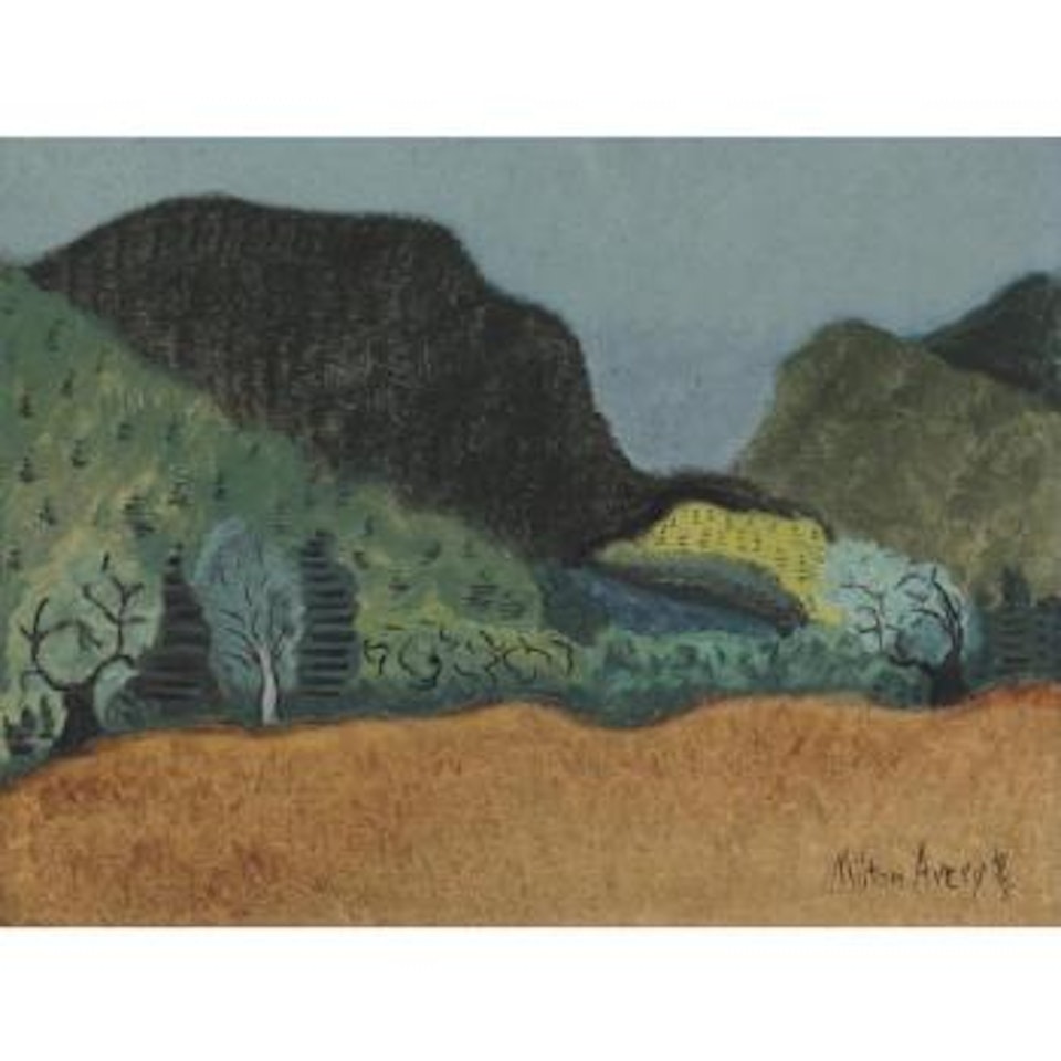 Trees And Hills by Milton Avery