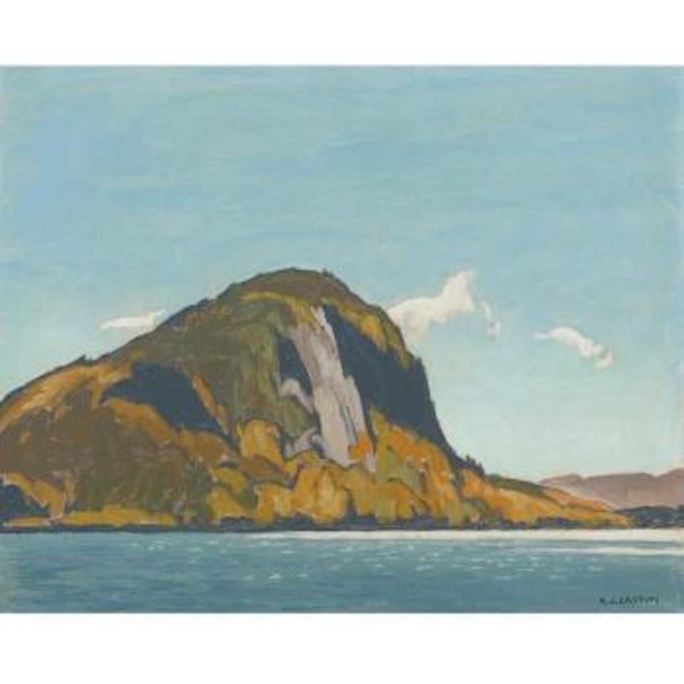 Barnston Pinnacle At Baldwin Mills by Alfred Joseph Casson