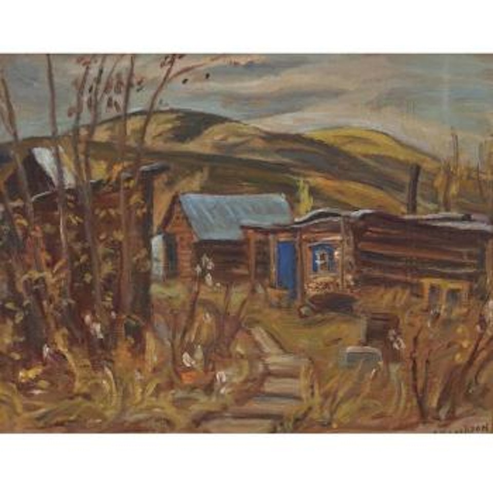 Pioneer Cabin, Dawson City, Yukon (Héberts House, Dawson) by Alexander Young Jackson