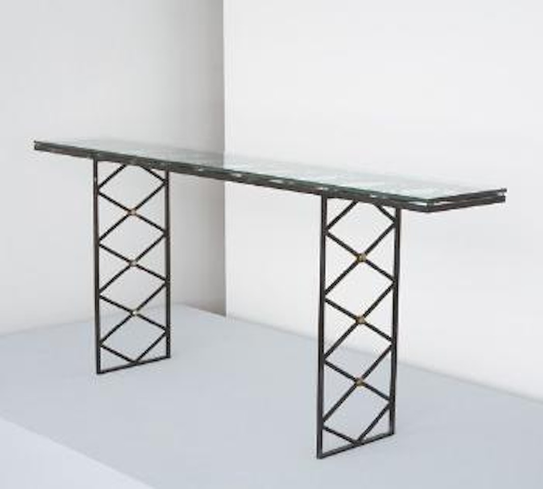 Rare Tour Eiffel console by Jean Royere