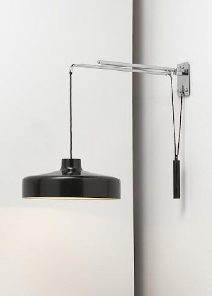 Adjustable hanging lamp by Gino Sarfatti