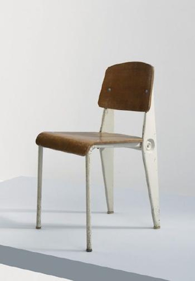 Early 'Démontable' chair by Jean Prouvé