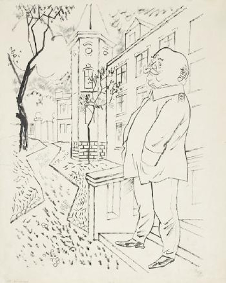 Pensioniert. by George Grosz