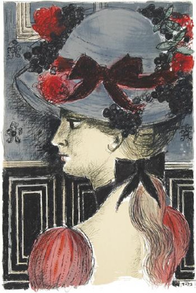 Hat. by Paul Delvaux