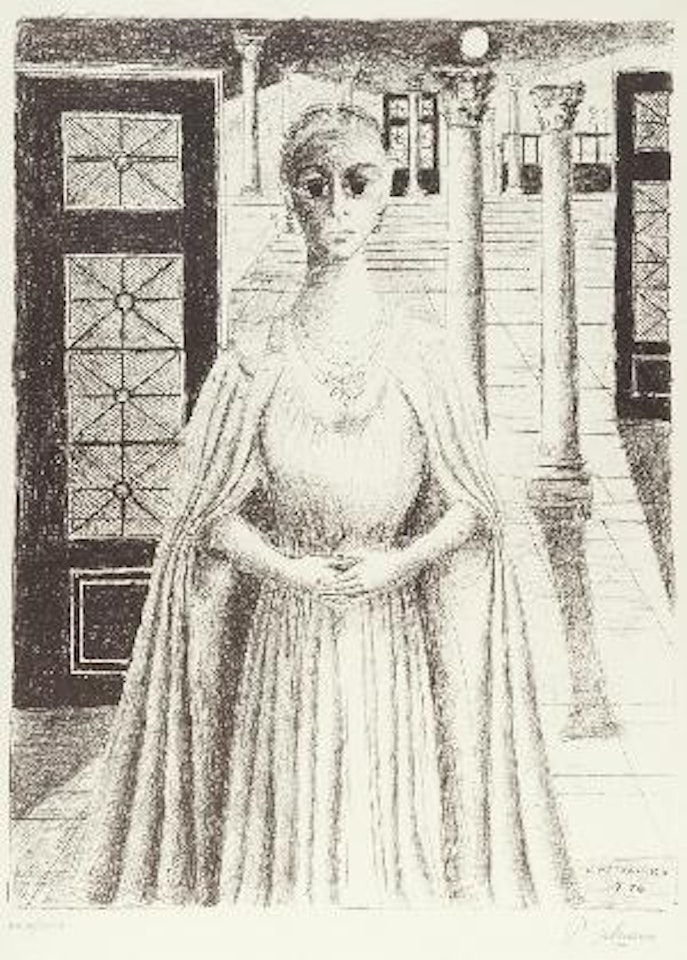 L'Impératrice by Paul Delvaux