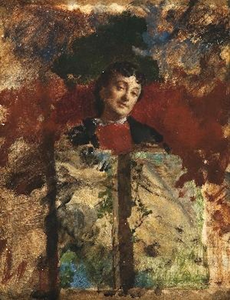 Étude pour un portrait by Alfred Stevens