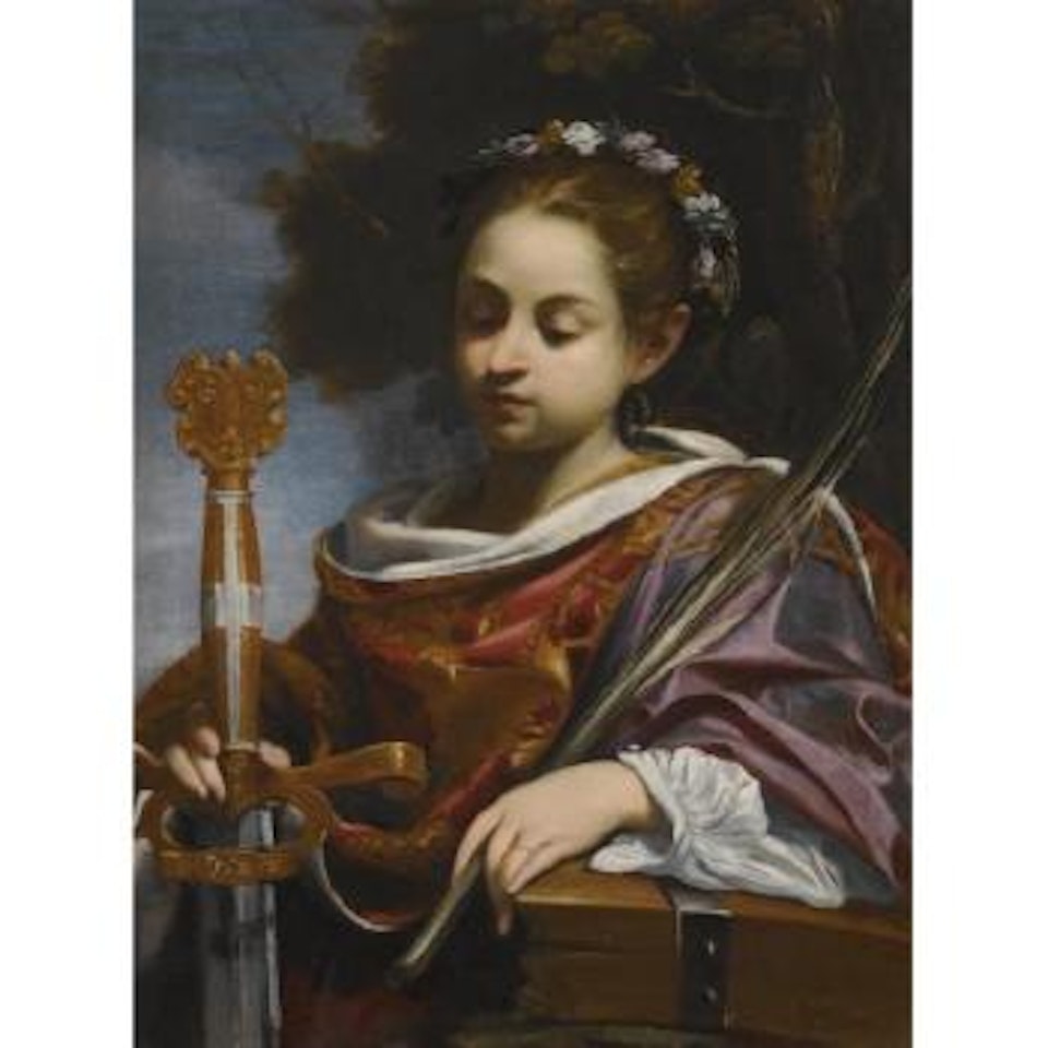 Saint Catherine Of Alexandria by Simon Vouet