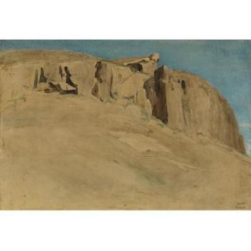 Civita Castellana, High Rocks by Jean Baptiste Camille Corot