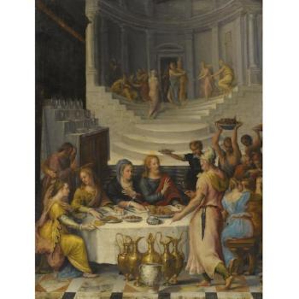 Marriage Feast At Cana by Lavinia Fontana
