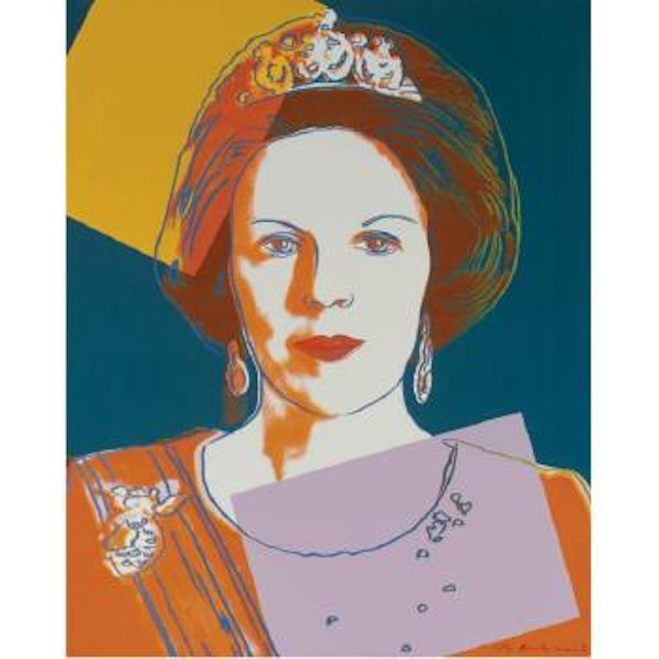 Queen Beatrix (See F.& S.iib. 338-341) by Andy Warhol