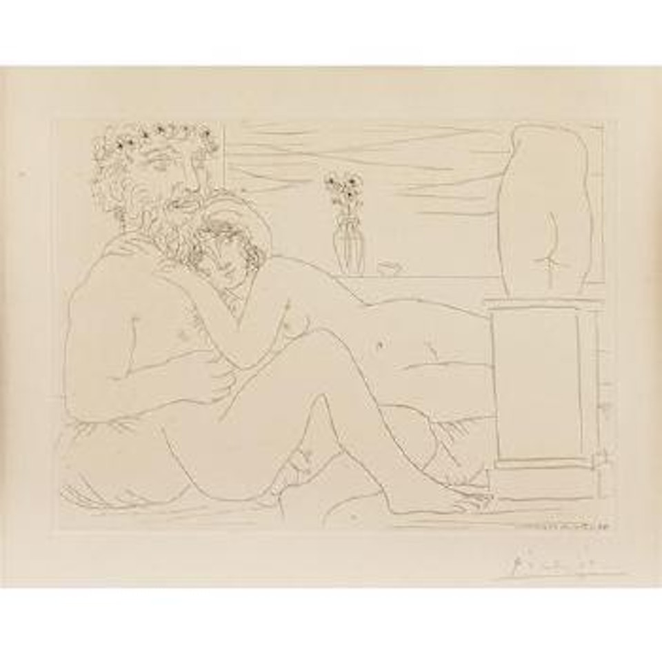 Le Repos Du Sculpteur (Bloch 162) by Pablo Picasso