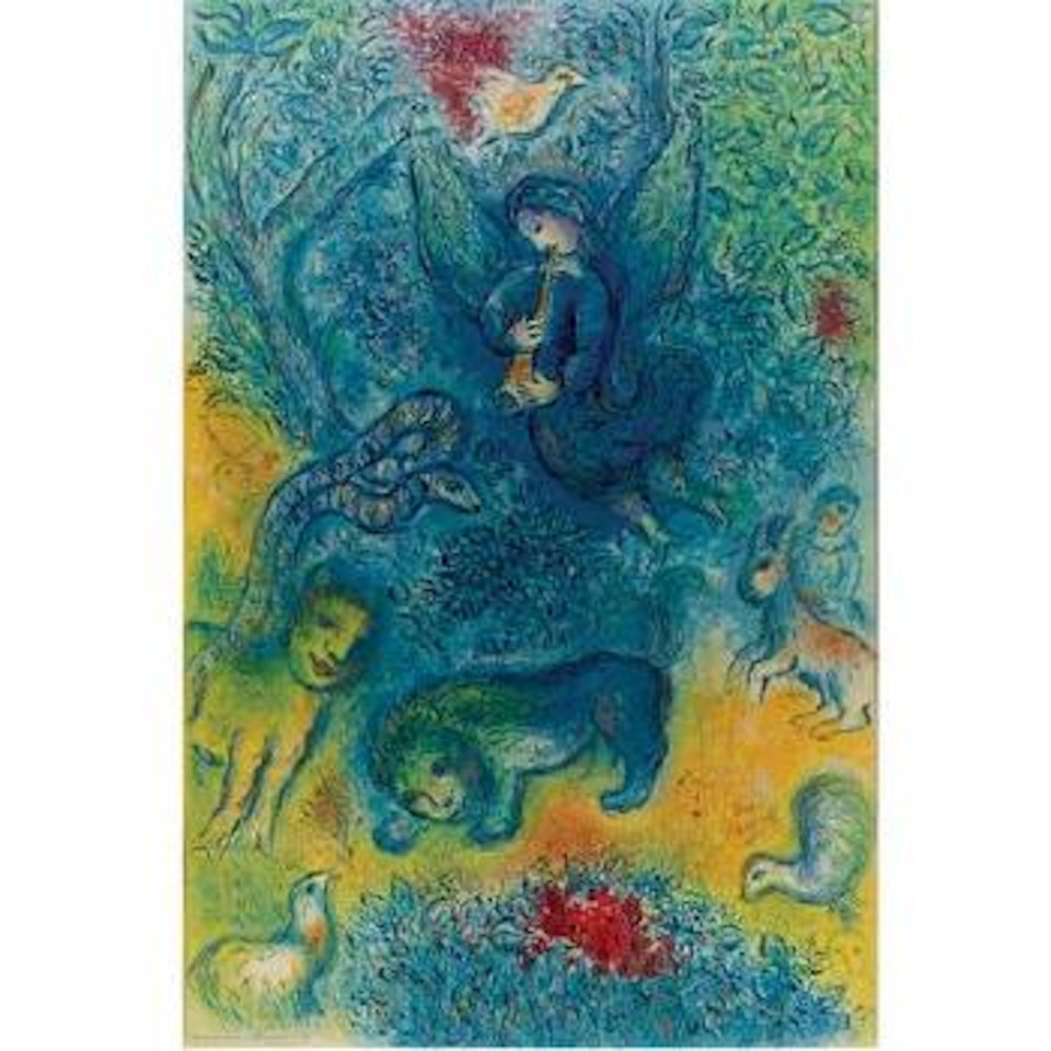The Magic Flute (Charles Sorlier 38) by Marc Chagall