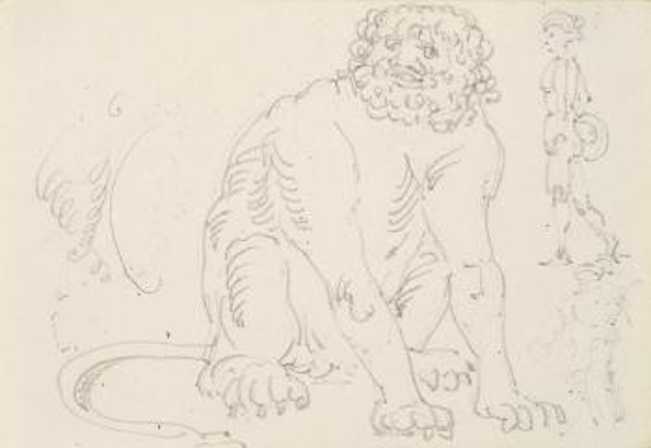 Bestia apocalittica by Giorgio de Chirico