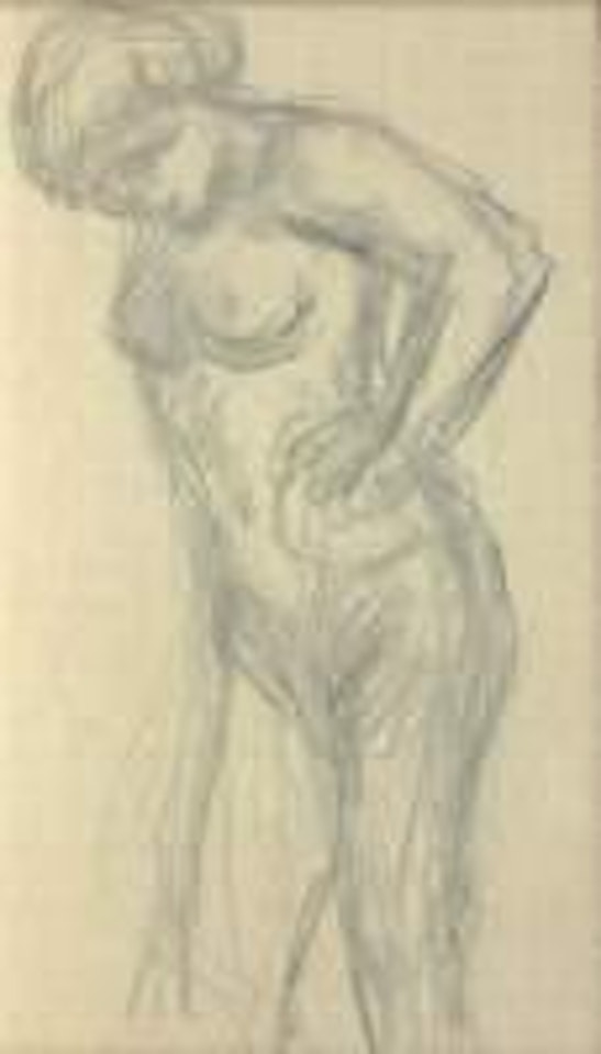 Nu debout s'essuyant by Pierre Bonnard