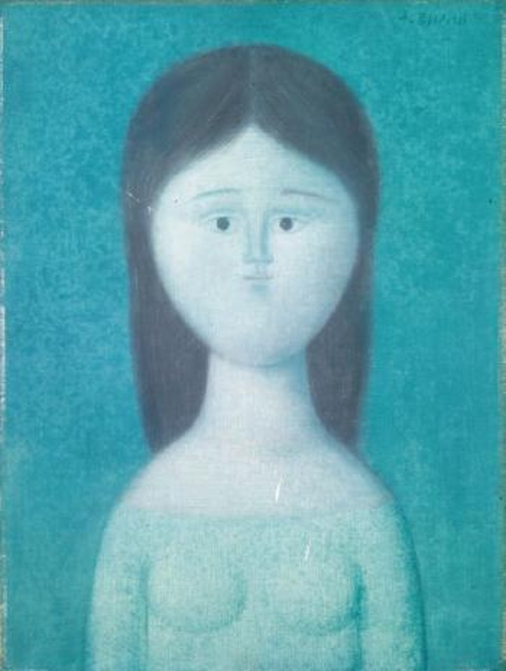 Ragazza in verde by Antonio Bueno