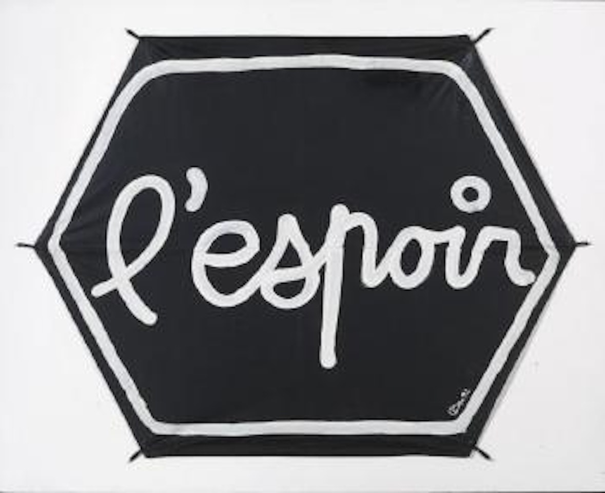 L'espoir by Ben Vautier